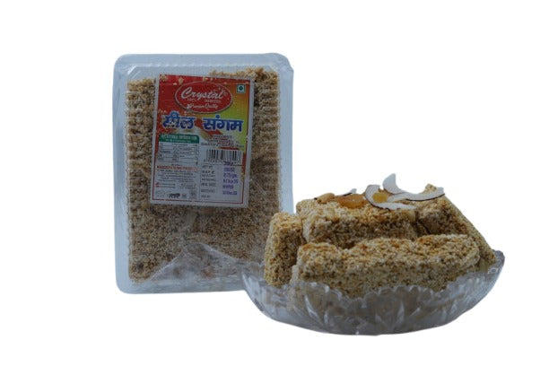 CRISPY TRAILS Cholai Ki Patti for Fasting | Healthy Rajgira Gur Patti | Navratri Vrat Sweet Snack with Jaggery | Satvik Energy Bar