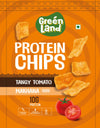 Green Land Protein Chips With Tangy Tomato Makhana Flavour (10G Protein)