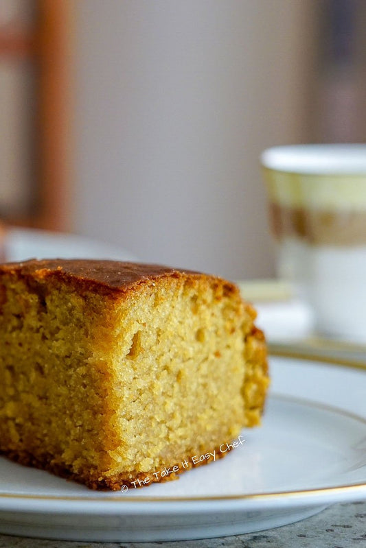 GINNI Whole Delicious Wheat Gur Cake – Soft & Moist Cake with Real Nuts | Perfect Tea Time Snack & Celebration Dessert (Pack of 1)