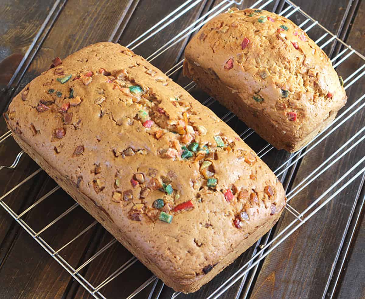 CRISPY TRAILS Delicious Fruit Cake – Soft & Moist Cake with Real Fruits & Nuts | Perfect Tea Time Snack & Celebration Dessert (Pack of 1)