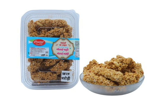 CRISPY TRAILS Cholai Patti for Fasting | Rajgira Gur Patti | Satvik Navratri Vrat Sweet Snack | Healthy Amaranth Jaggery Brittle