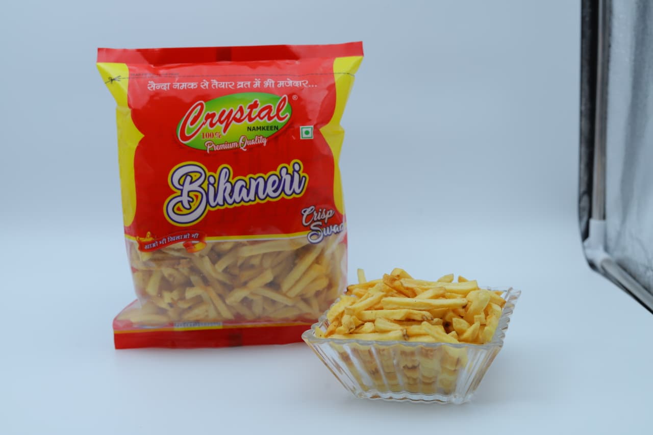 CRISPY TRAILS Special Spicy Aloo Bikaneri Namkeen_-स्पेशल मसालेदार आलू लच्छा नमकीन
