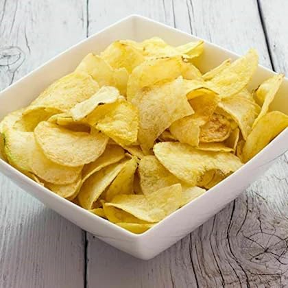 CRISPY TRAILS Premium Salted Aloo Wafers | Aloo Chips | Potato Chips Tasty Yummy Snack Healthy Snack