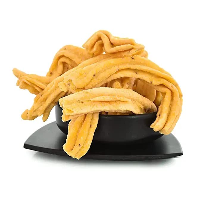 CRISPY TRAILS Soft Gathiya Namkeen | Made with Besan | whole Spices | Fried in Cold. Pressed Groundnut Oil | Namkeen | Healthy Best Indian Snacks