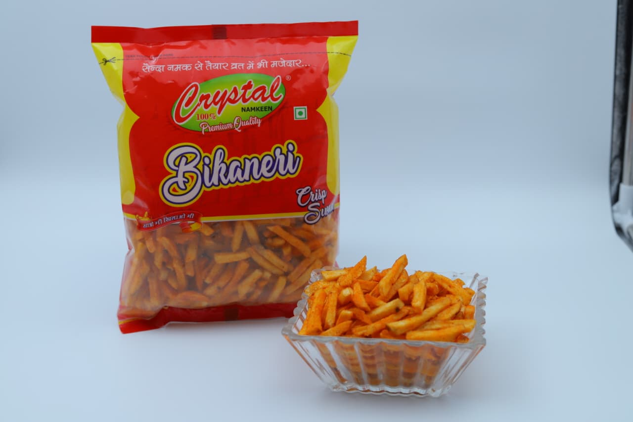 CRISPY TRAILS Special Spicy Aloo Bikaneri Namkeen_-स्पेशल मसालेदार आलू लच्छा नमकीन