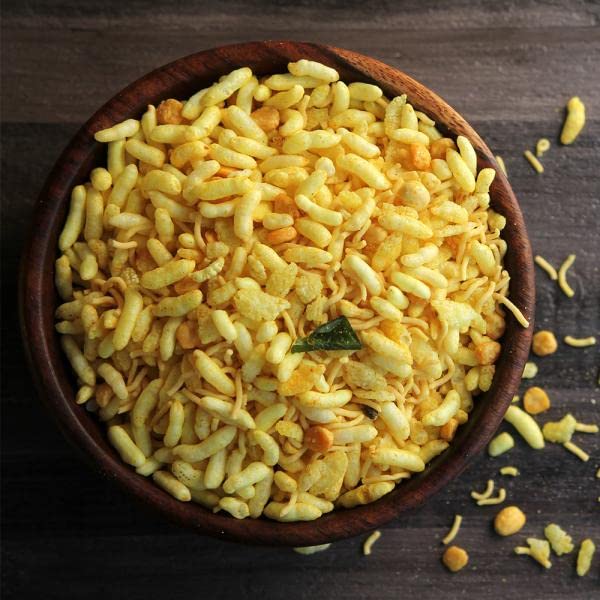 CRISPY TRAILS Sev Chidwa Mixture Namkeen| Light & Tasty Indian Snack | Spicy Puffed Rice Mix for Tea-Time & Travel