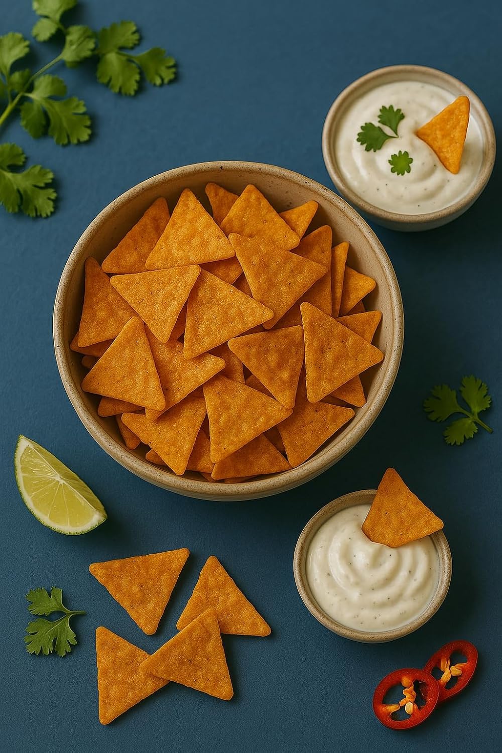 Green Land Protein Chips With Tangy Tomato Makhana Flavour (10G Protein)