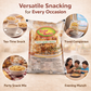 CRISPY TRAILS Chatpata Murmura Roasted Crispy Murmura Namkeen | Light & Tasty Indian Snack | Spicy Puffed Rice Mix for Tea-Time & Travel