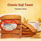 CRISPY TRAILS Suji Long Toast, Crunchy Sooji Rusk Made with Semolina, Perfect Tea-Time Snack, Light & Tasty, Hygienically Packed