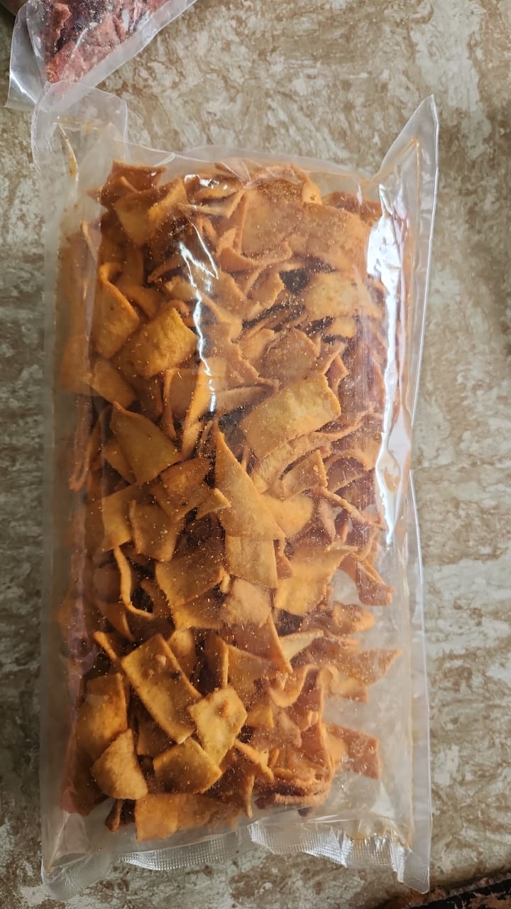 CRISPY TRAILS Crunchy Soya Chips High Protein Namkeen Snack – Healthy & Tasty Tea-Time Snack – Perfect for Kids & Adults (Pack of 1)