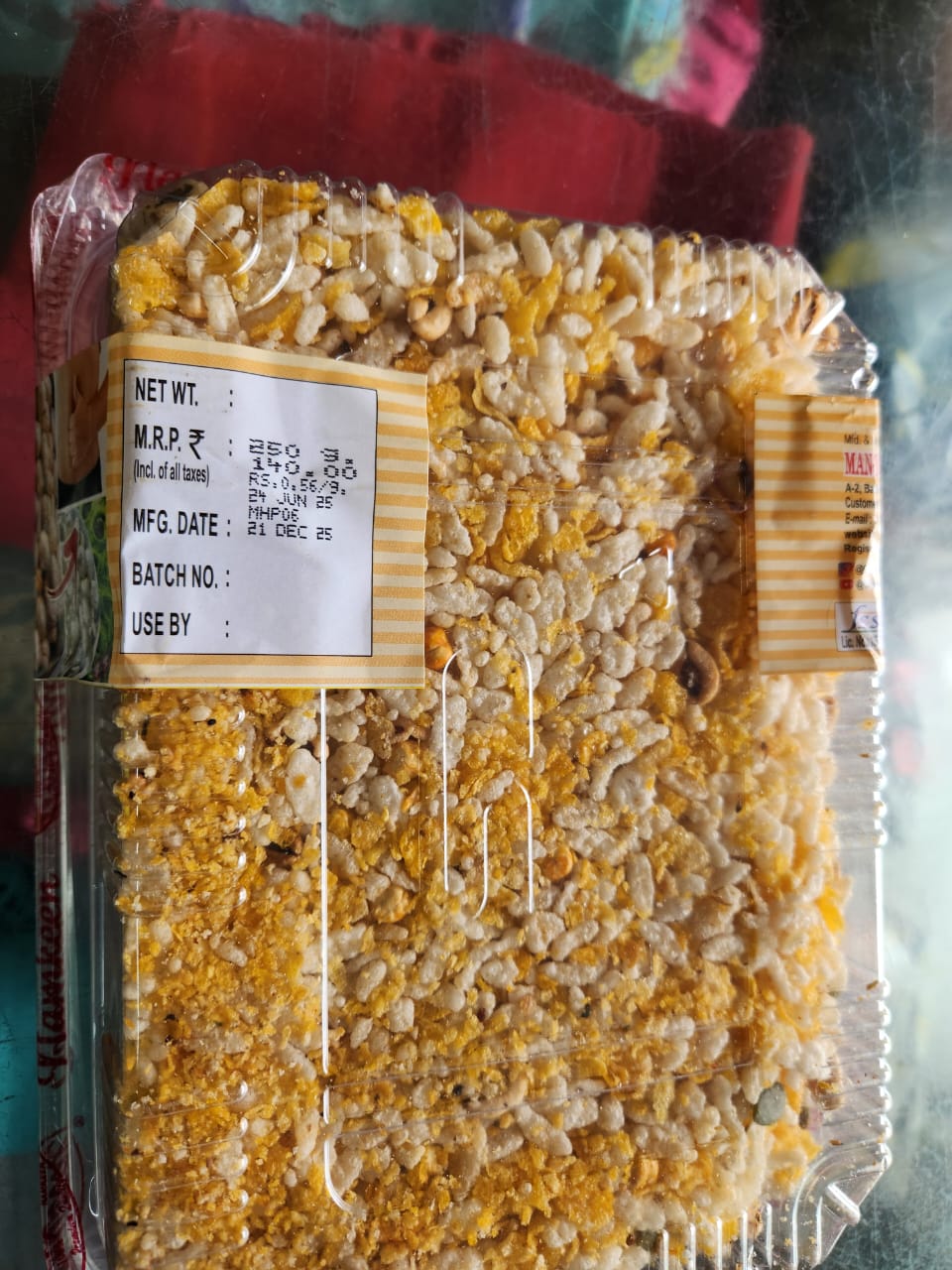 CRISPY TRAILS Makhana Wheat Puff Namkeen | Light & Tasty Indian Snack | Spicy Puffed Rice Mix for Tea-Time & Travel