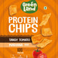 Green Land Protein Chips With Tangy Tomato Makhana Flavour (10G Protein)