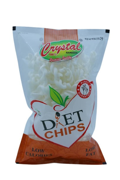 CRISPY TRAILS Navratri Fasting Chips | Satvik & Healthy Vrat Diet Snacks | Rock Salt Chips for Upvas | Crispy & Light Fasting Namkeen