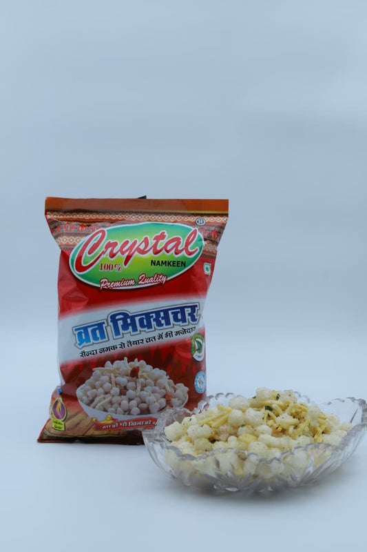 CRISPY TRAILS Vrat Mixture Mithi Namkeen | Sweet & Salty Navratri Fasting Snack | Satvik Upvas Mixture with Sendha Namak