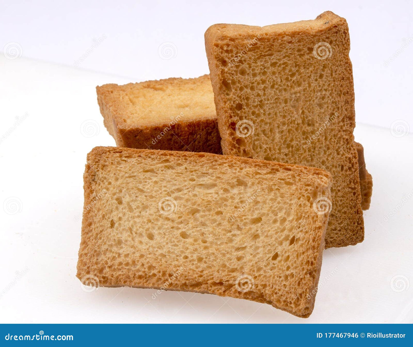 CRISPY TRAILS Square Shape Suji Toast – Crunchy Sooji Rusk Made with Semolina, Perfect Tea-Time Snack, Light & Tasty, Hygienically Packed